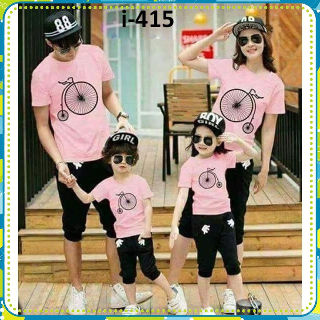 I415 Combo Áo Thun Gia Đình ✨Áo Phông Thun Cotton Cao Cấp ✨Mẫu Áo Thun Đẹp Nhất