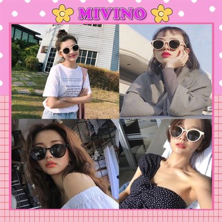 Kính râm Mivino mắt kính thời trang đi biển chống nắng cao cấp KM11