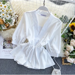 Áo peplum #bigsize 60=>90kg