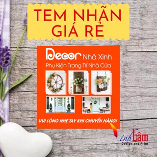 IN ẤN DECAL TEM NHÃN GIÁ SIÊU RẺ