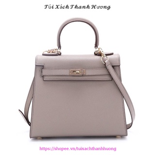  Túi Xách Hm Da Gạo Dáng Cao Tặng Kèm Khăn   mã HM DG 25 -012 - 091  