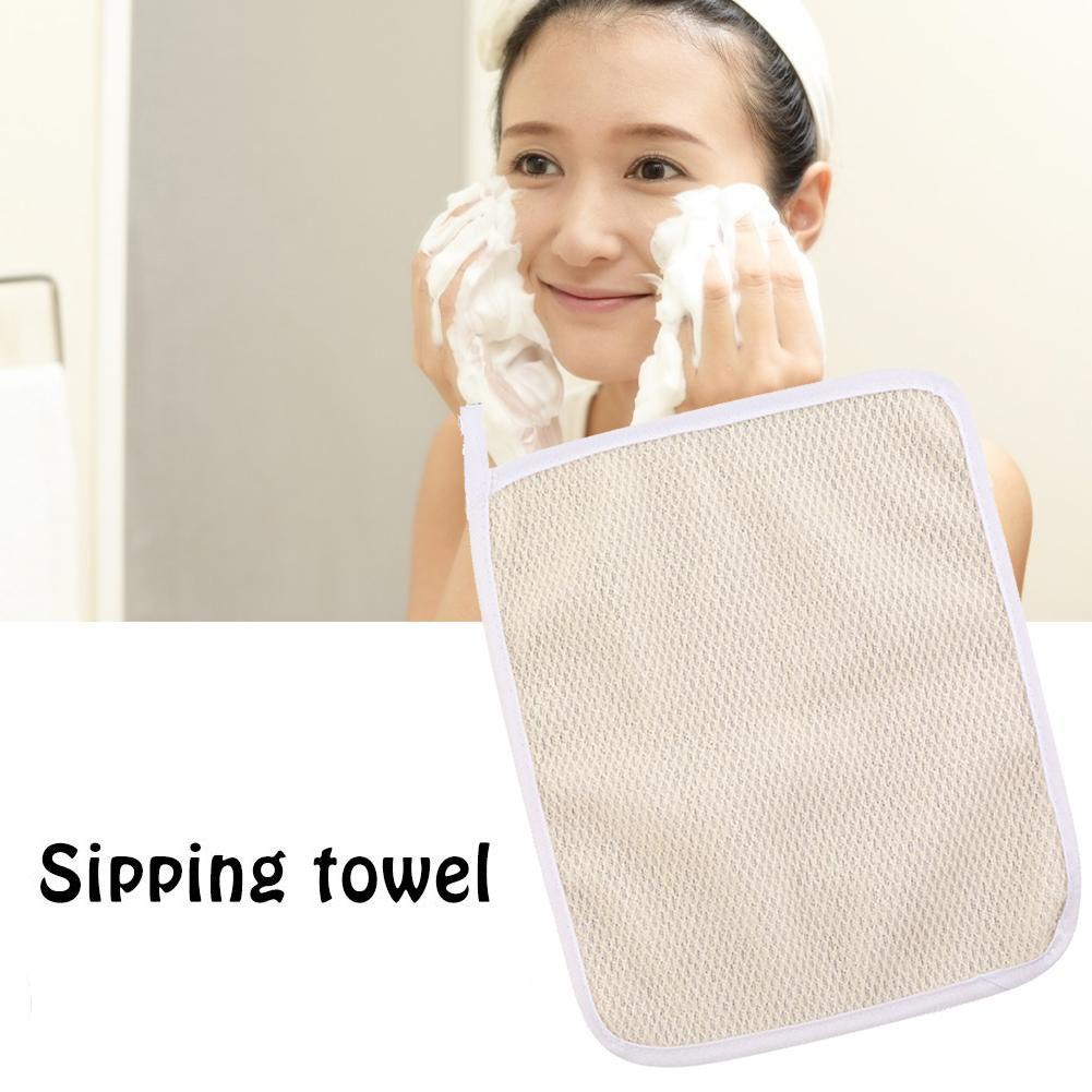 1 Khăn Tắm Bùn Tẩy Tế Bào Chết Mặt Và Cơ Thể Chất Liệu Nylon Bản Rộng Harigett