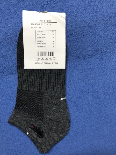 COMBO 5 ĐÔI TẤT NAM LACOSTE CỔ NGẮN