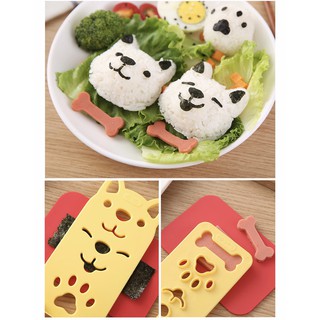Bộ khuôn ép cơm Chó Puppy