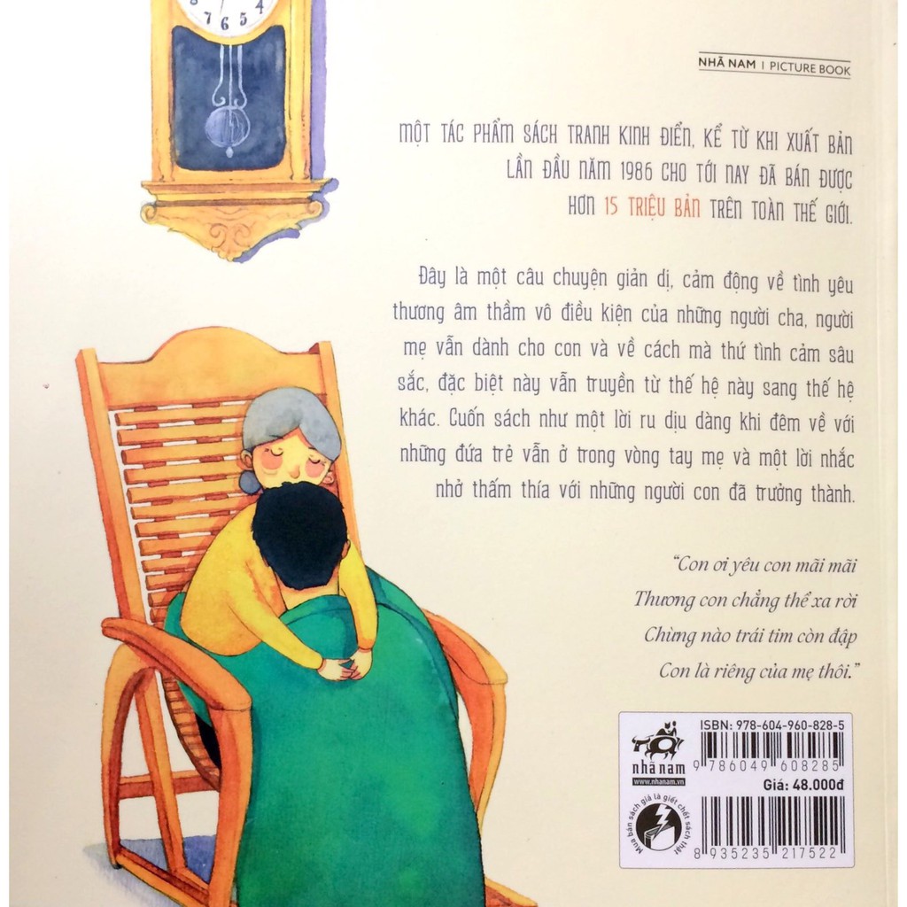 Sách Mãi yêu con - Câu chuyện giản dị, cảm động về tình yêu thương vô điều kiện của cha mẹ dành cho con Gigabook | BigBuy360 - bigbuy360.vn