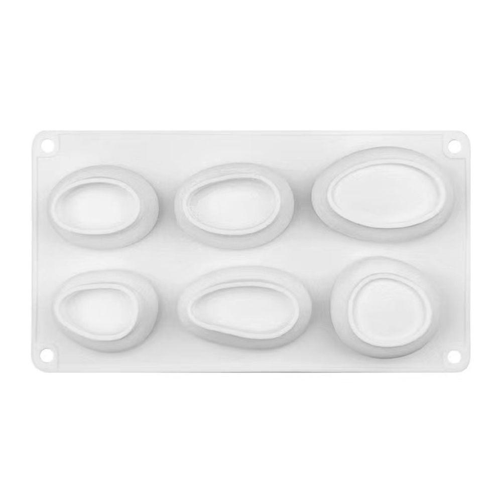 Xiatin Miếng Dán Hình Oval Tròn Chuyên Dụng|Khuôn Làm Bánh Hình Mái Vòm