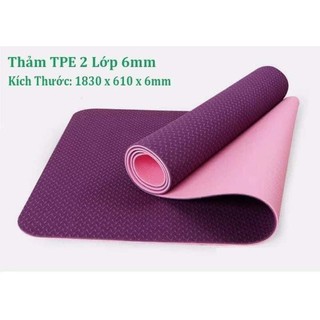 THẢM YOGA 2 mặt