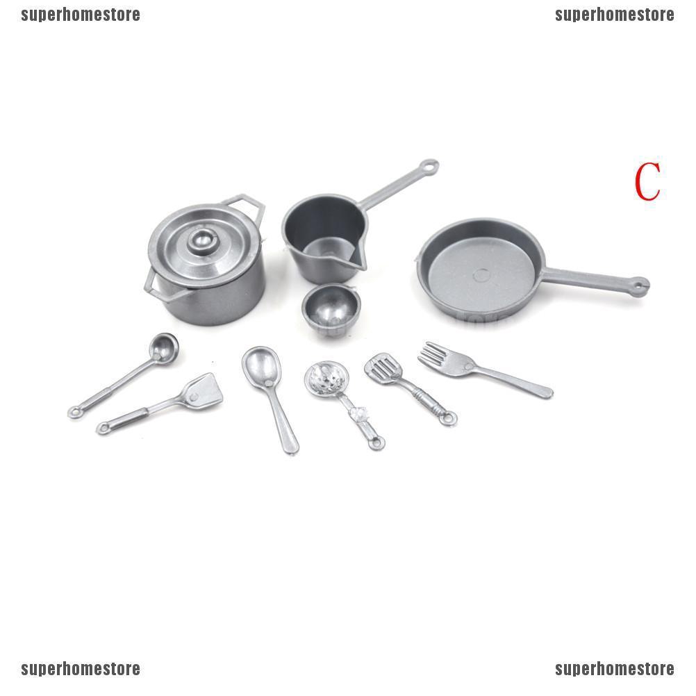 Set 10-15 Ly Chén Dĩa Trang Trí Nhà Búp Bê