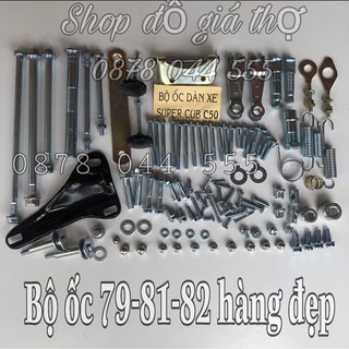 Bộ ốc dàn xe 79 81 82 hàng đẹp