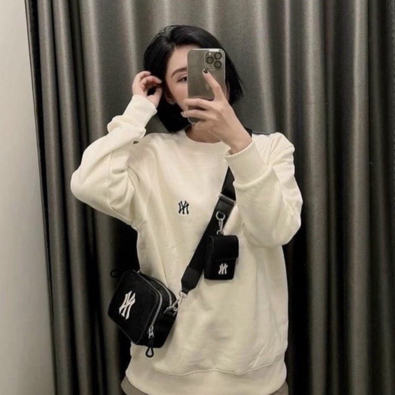Túi đeo chéo mlb ny set 2 kèm ví nhỏ hàng Quảng Châu cao cấp giành cho nữ DC392