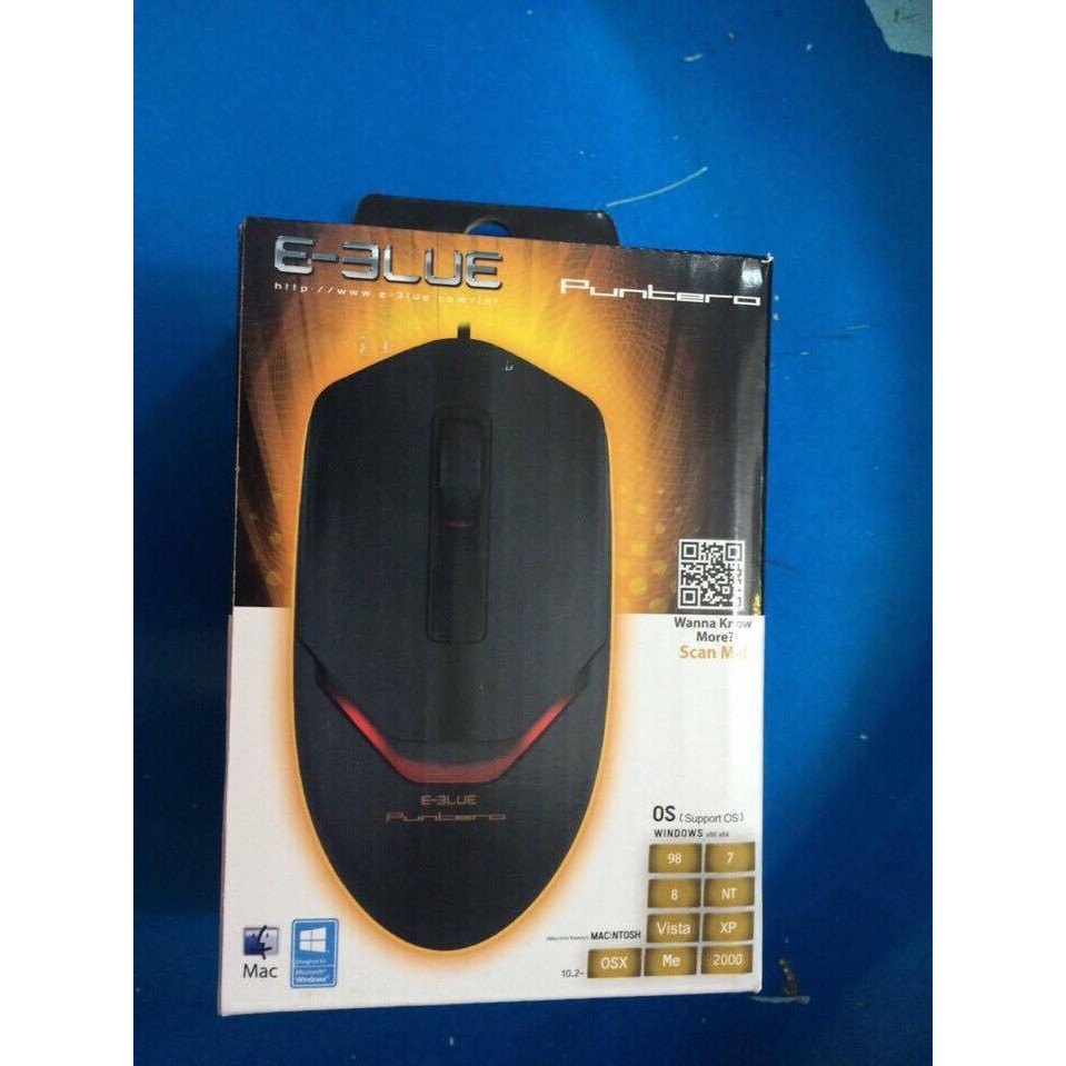 Chuột -Game-E BLUE-146BK-usb