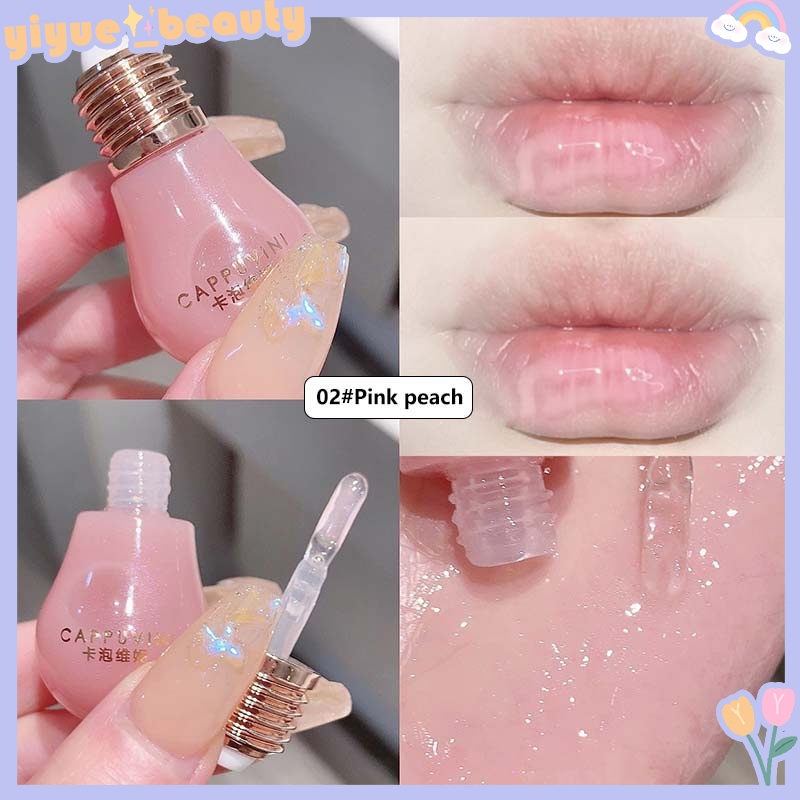 Dầu Dưỡng Môi Dạng Lỏng 10g Tạo Hiệu Ứng Bóng Đèn Thời Trang