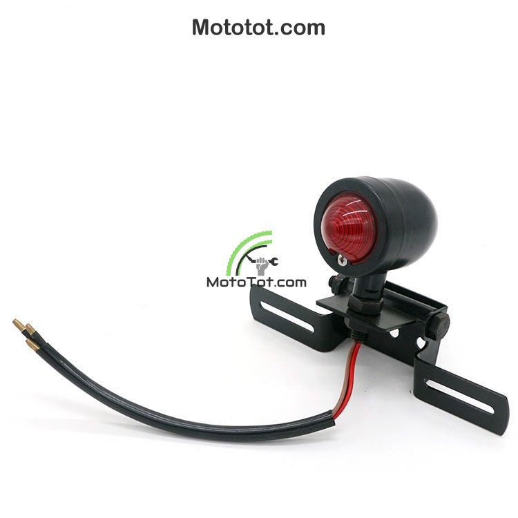 Đèn hậu - Đèn lái hột vịt cho moto xe độ cafe racer tracker bobber street
