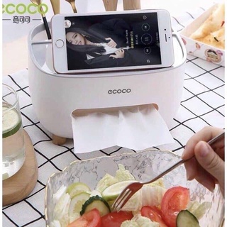 hộp đựng giấy đa năng để bàn ecco