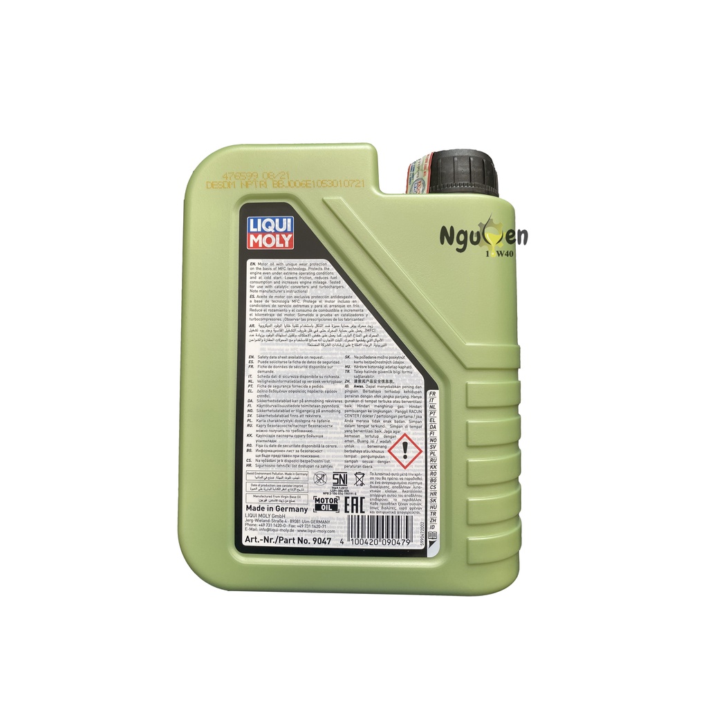 Nhớt Liqui Moly MolyGen 5w30 1L cho xe tay ga