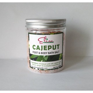 Handmade MUỐI NGÂM GIẢI CẢM / CAJEPUT FOOT & BODY BATH SALT