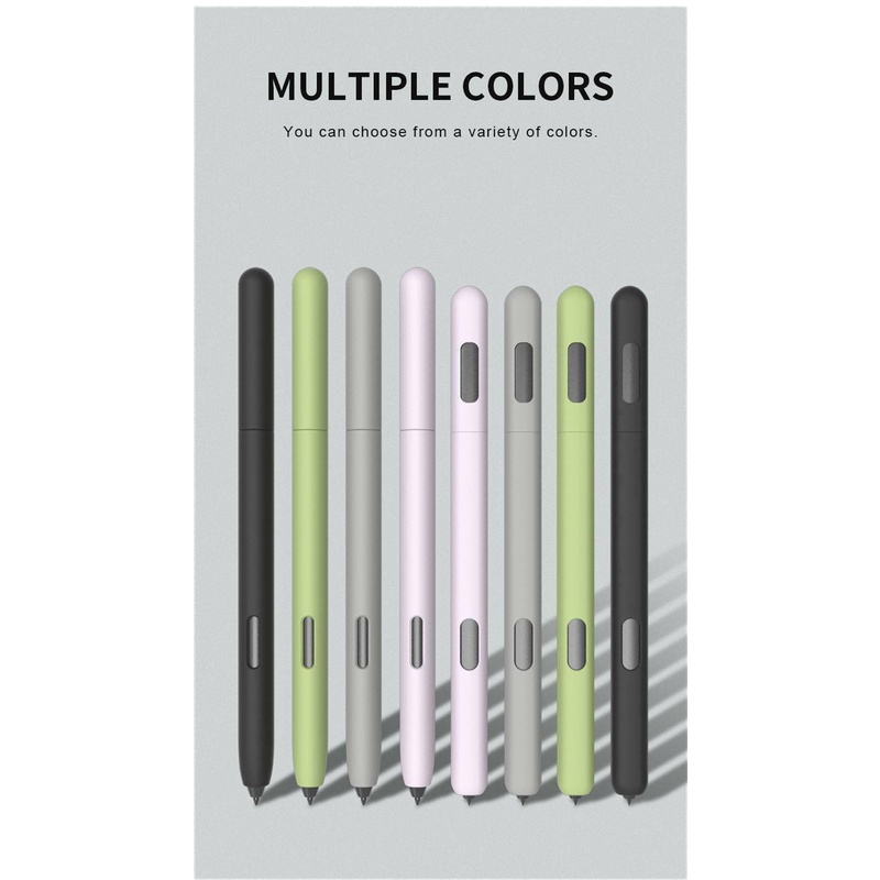 Ốp máy tính bảng silicon mềm có giá đỡ bút chì cho Samsung Galaxy Tab S7 FE 12.4 SM-T730 SM-T736B