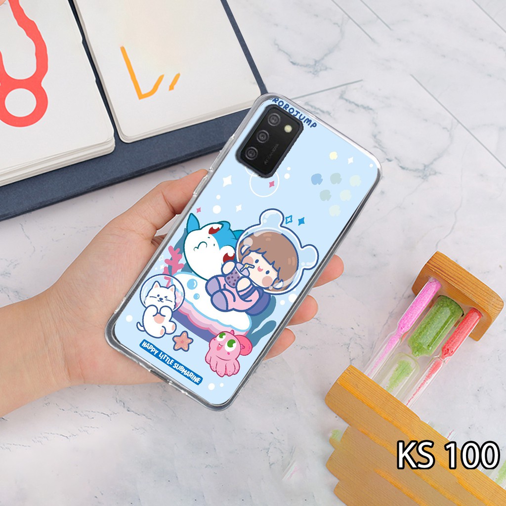 Ốp lưng điện thoai SamSung A02s  in hình tự chọn  Roro Jump siêu đẹp, độc, lạ - KINGSTOREHN