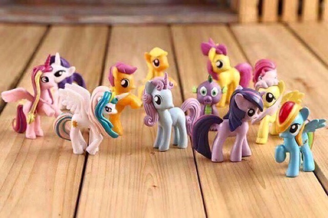 Set 12 ngựa pony