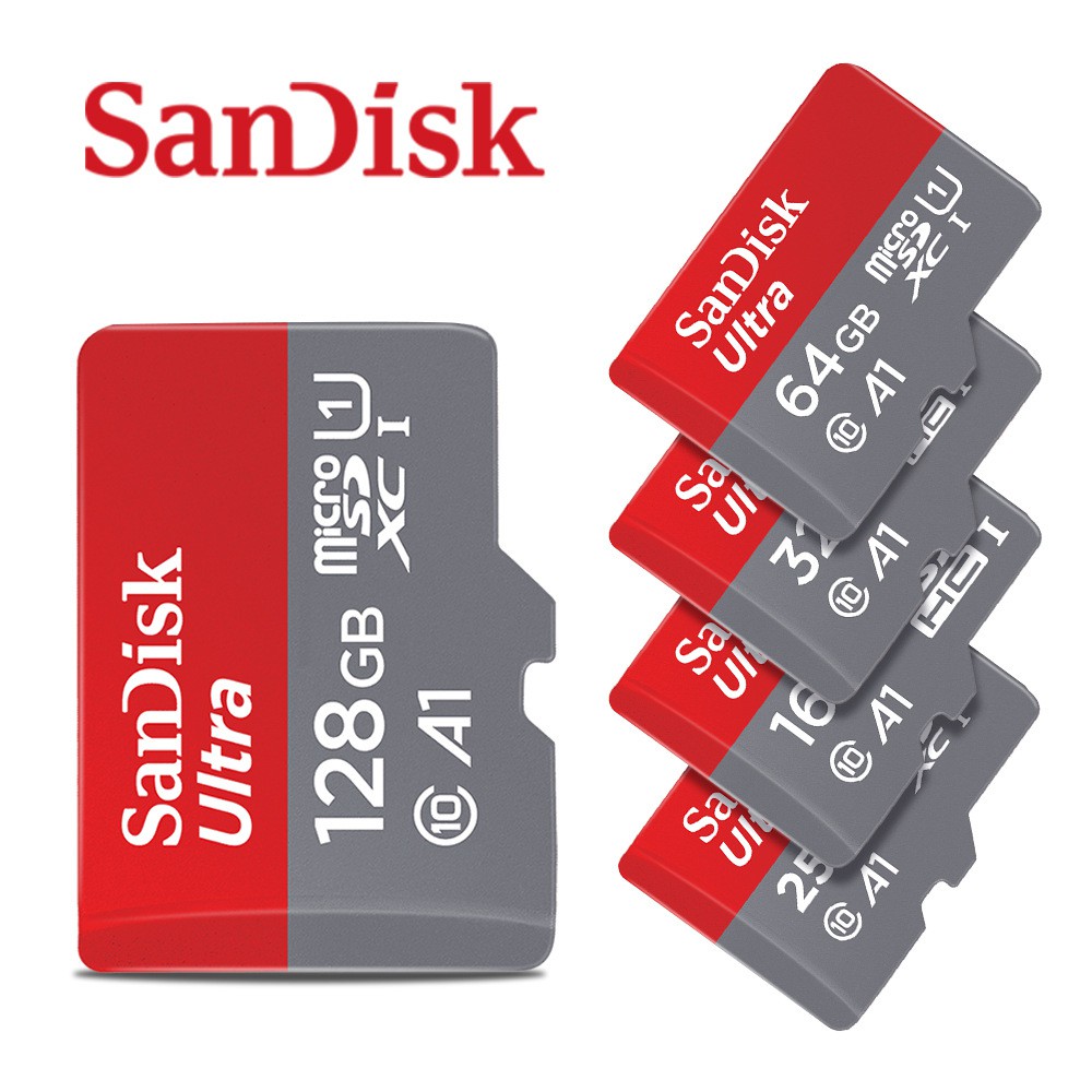 Thẻ Nhớ Micro Sd 128gb Hiệu Sandisk Dung Lượng Lớn 128g
