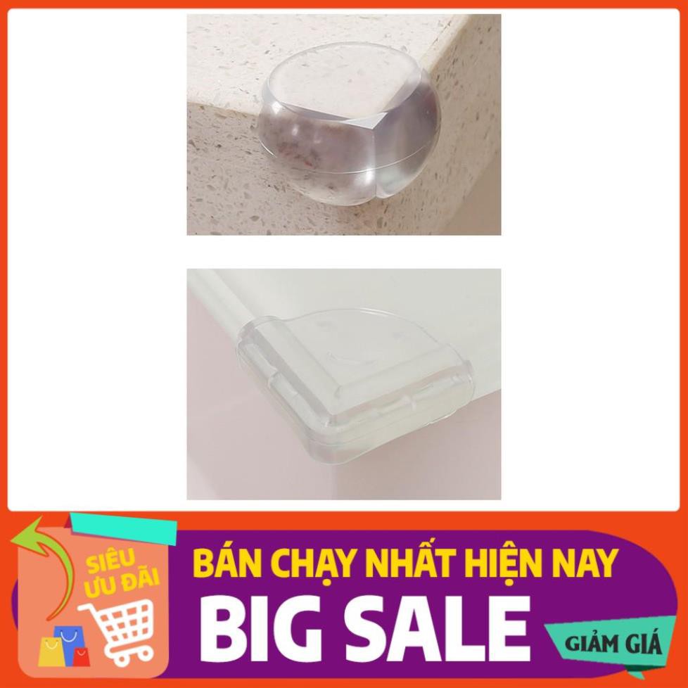 Set 4 Miếng Bịt Góc Bàn, Bọc Cạnh Bàn Silicon Tránh Va Đập - An Toàn Cho Bé Và Người Già- giảm giá khi mua từ 2 bộ