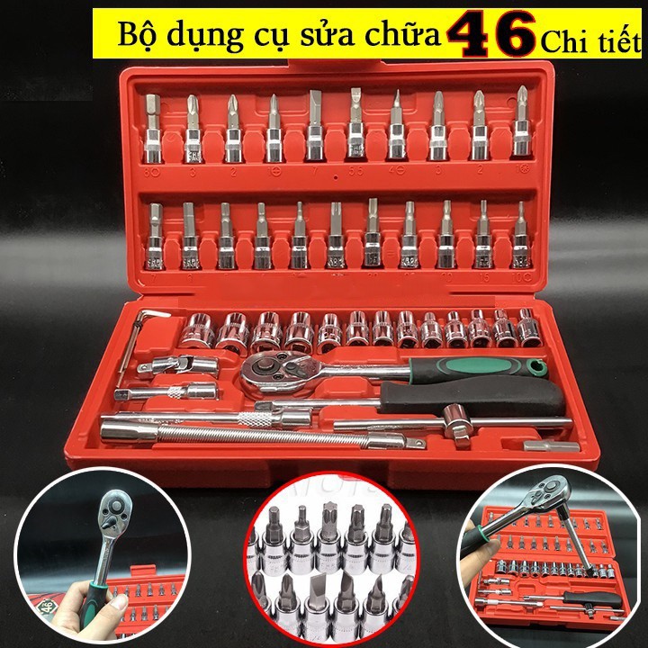 Bộ tua vít 46 món siết mở ốc Đài Loan