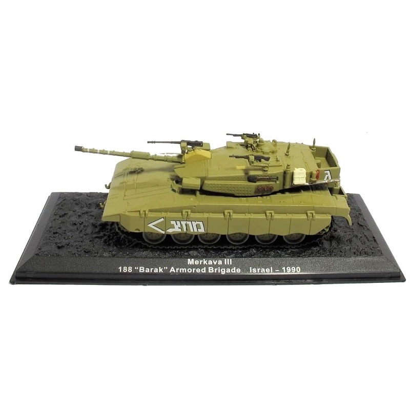 Mô hình xe tăng tỷ lệ 1:72 DeAgostini Merkava Mark III của Israel.