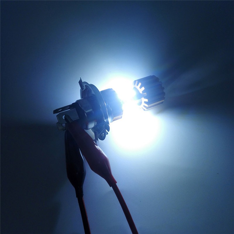 Bóng đèn pha LED H6 COB 18W cao cấp dành cho xe hơi