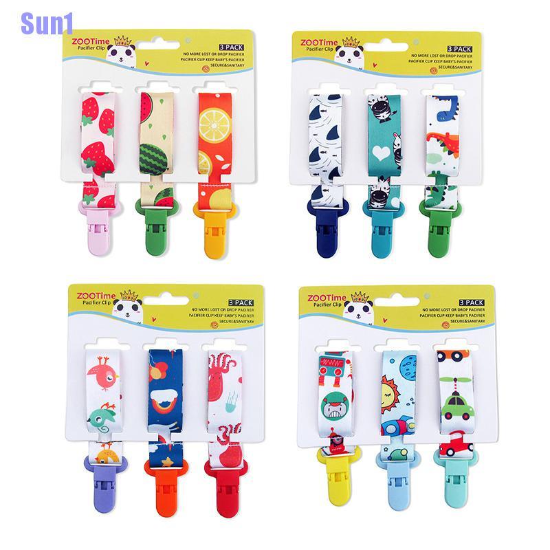 Bộ 3 Dây Đeo Núm Vú Giả Chuyên Dùng Cho Bé