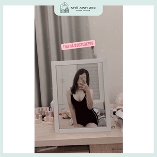 Gương soi treo tường  kích thước 30x42