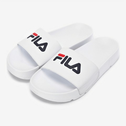 Dép FILA Drifter &quot;White&quot; FS1SLA2011X - Hàng Chính Hãng- Bounty Sneakers