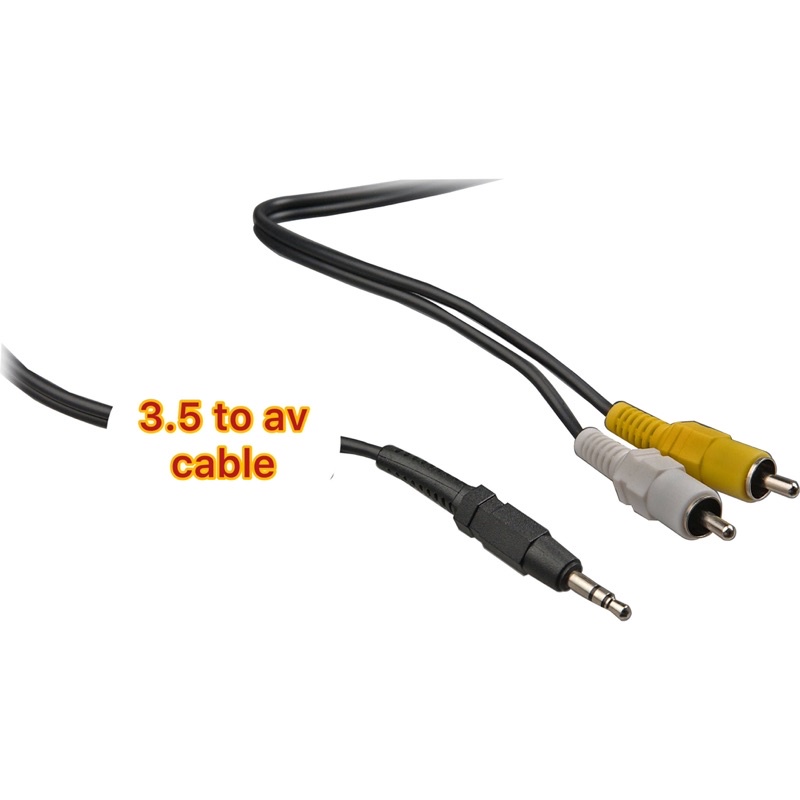 Dây xuất hình 2.5mm to av cho máy game 4 nút 6 nút Dây Cáp Video Chuyển Đổi Từ Cổng 2.5mm Aux Av