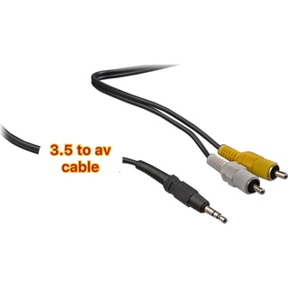 Dây xuất hình 2.5mm to av cho máy game 4 nút 6 nút dây cáp video chuyển đổi từ cổng 2.5mm aux av