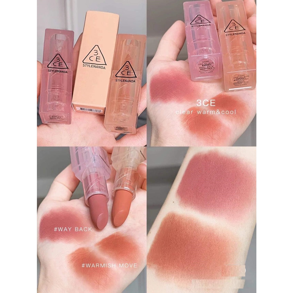 Son Thỏi Lì 3CE Soft Matte Lipstick