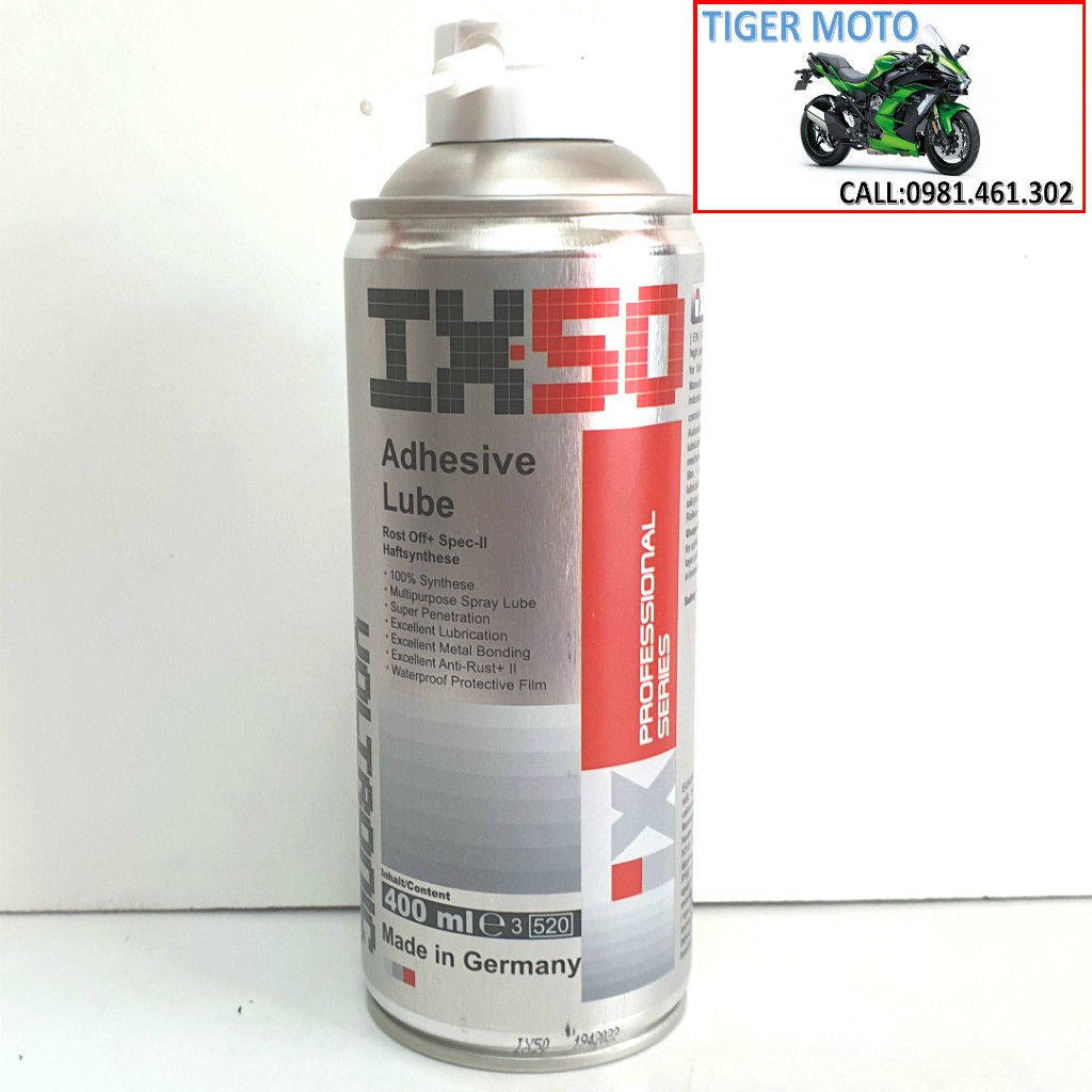 Dưỡng sên Voltronic IX50 Adhesive Lube 400ML