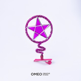 Đèn ông sao mini gắn đầu - OMEO Creative Studio