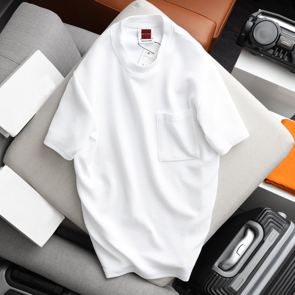 Áo Phông Nam Trơn Vải Sóng