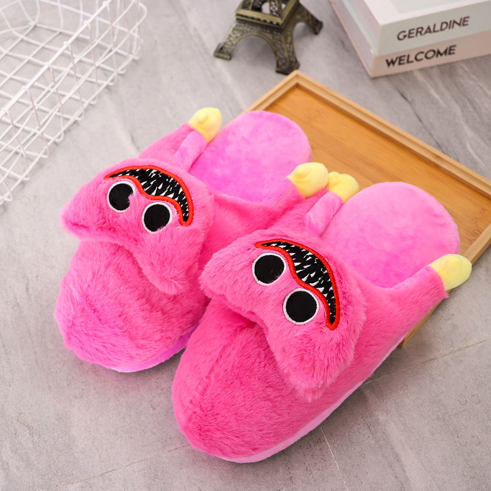 Dép bông đi trong nhà mềm mại hình poppy playtime thoải mái nhiều màu sắc cho nữ