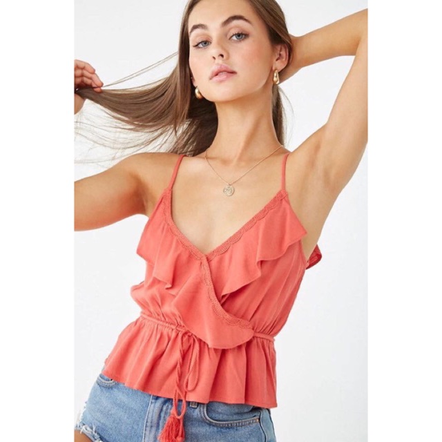 Áo dây cam f21 Vnxk
