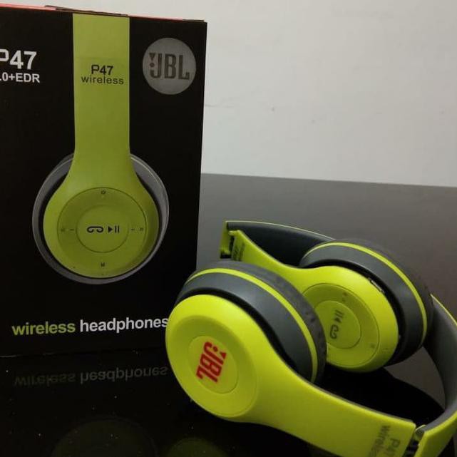 Tai Nghe Bluetooth Có Dây 7jl Jbl P47 Đen