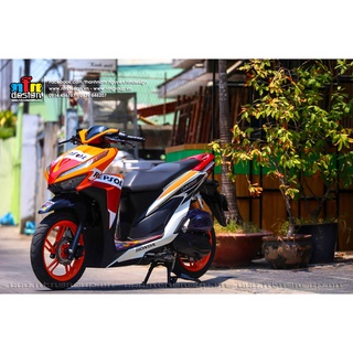 Tem rời dán xe vario mẫu repsol cực đẹp, bill decal