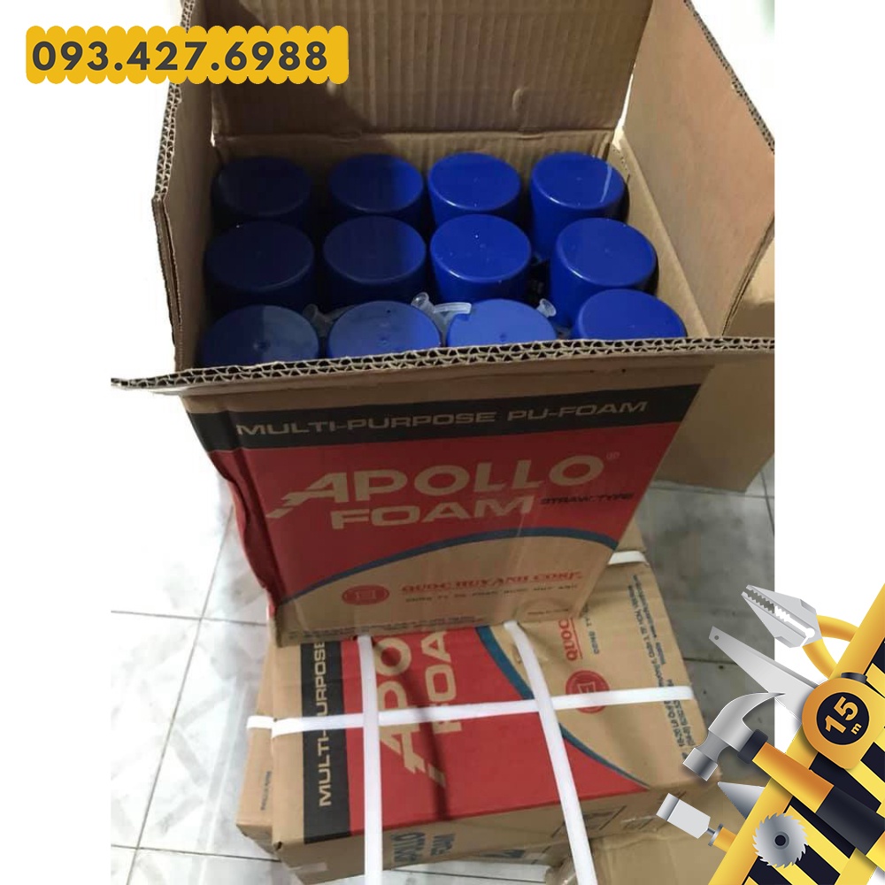 Keo Bọt Nở Apolo Foam Siêu Dính - 750ml ⚜️ Hàng Chính Hãng