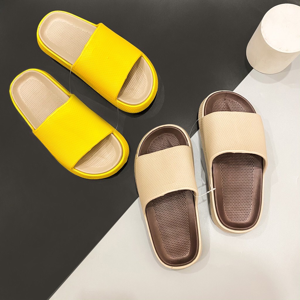 Dép bánh mì phối mầu