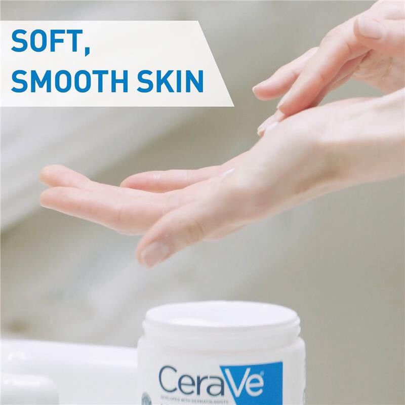 Kem dưỡng ẩm Cerave Moisturizing Cream cho da mặt và toàn thân 453g