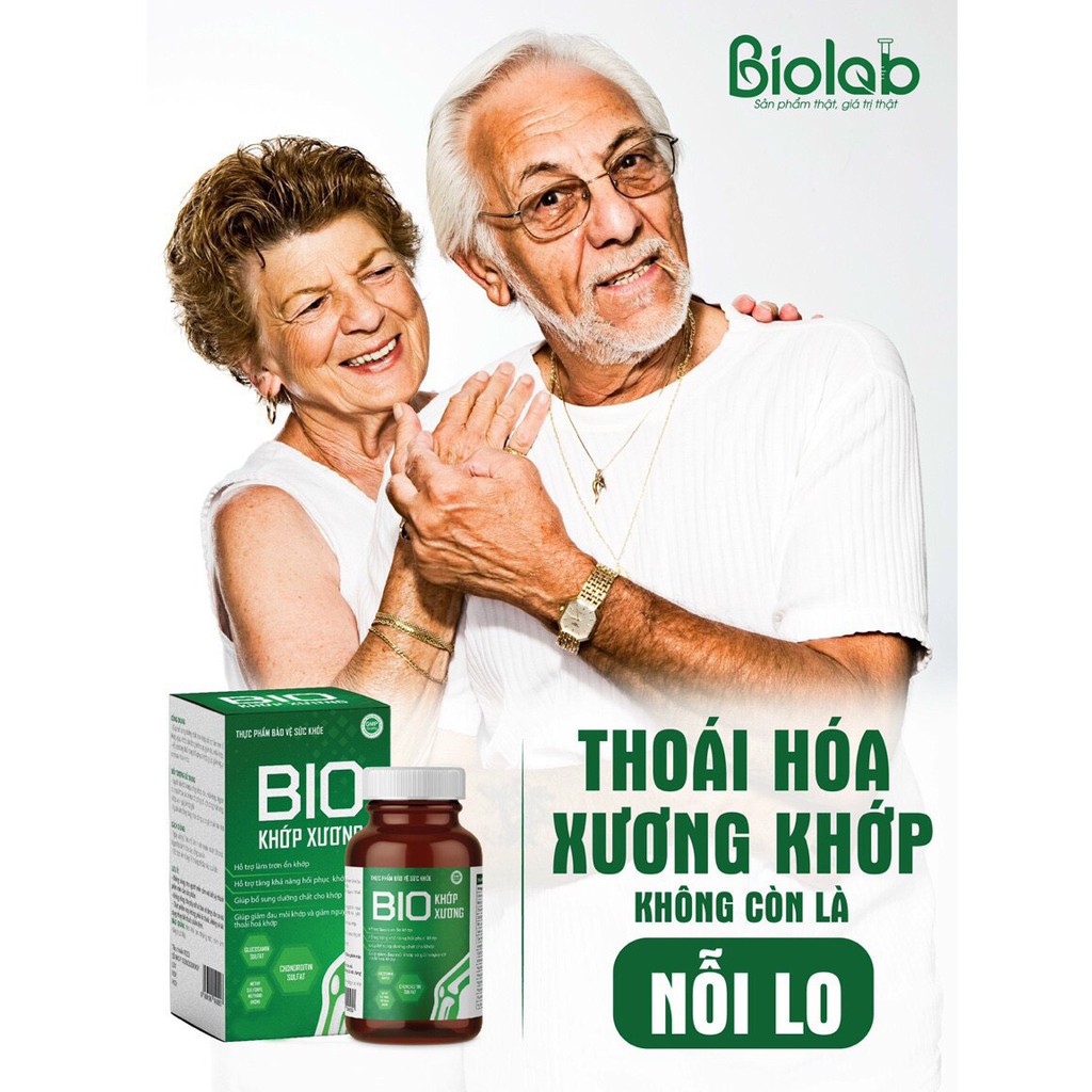 Bio khớp Xương hỗ trợ làm giảm nhức mỏi , cải thiện đau xương khớp , thoái hóa
