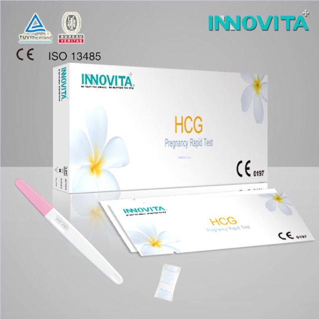 Que Test thử thai thế hệ mới INNOVITA HCG