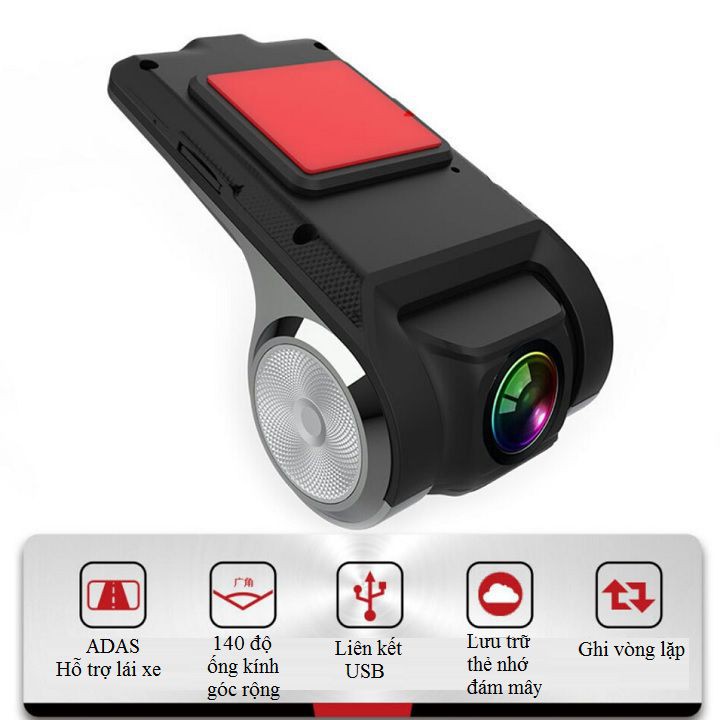 Camera hành trình thông minh U2 siêu HD, hỗ trợ công nghệ ADAS hiện đại dành cho xe Ô Tô, Camera ô tô siêu nét | BigBuy360 - bigbuy360.vn