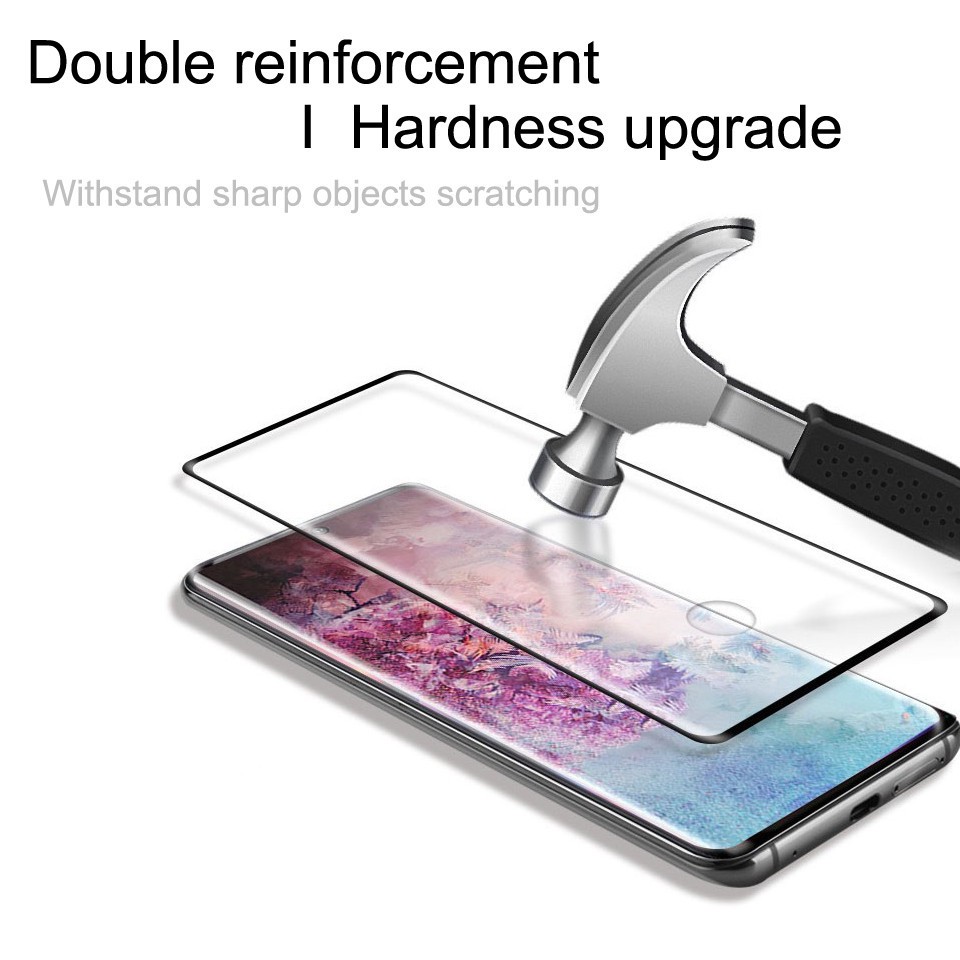 Samsung Galaxy Note 10 note10 Plus + 10+ note10+ 3D Curved edge Screen Protector Tempered Glass Film