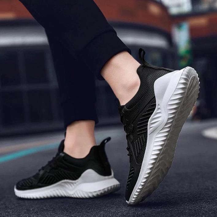 [Bảo Hành 1 Năm] Giày nam thể thao đẹp 2020 - Giày sneaker nam trắng đen - LSG033