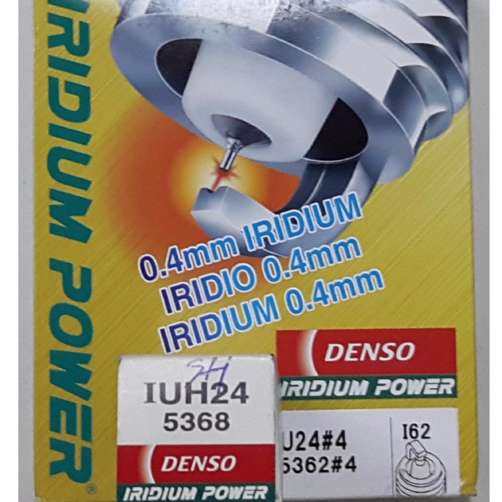 Chính hãng 100% - Bugi DENSO JAPAN Iridium IUH24 - Bugi  Chân côn: SH Ý; PS ; Dylan; AB 110-None Fi ; Click 110